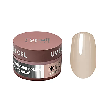 120/15 Гель моделирующий UV BUILDER GEL Runail Expert №120, 15г банка