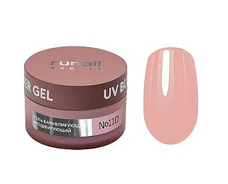 110/15 Гель моделирующий UV BUILDER GEL Runail Expert №110, 15г банка