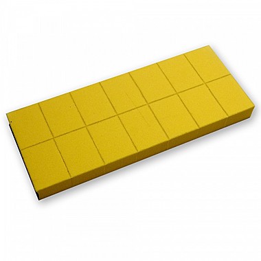 3822 Баф мини (универсальный, желтый, 100/180), 14 шт