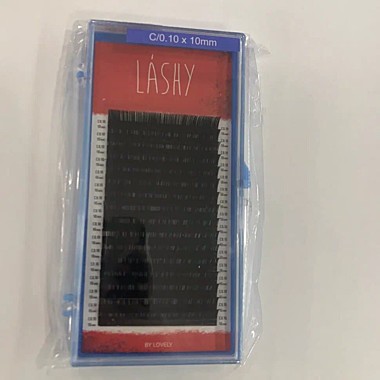 @Ресницы чёрные LASHY - 16 линий - C 0.10 10 мм