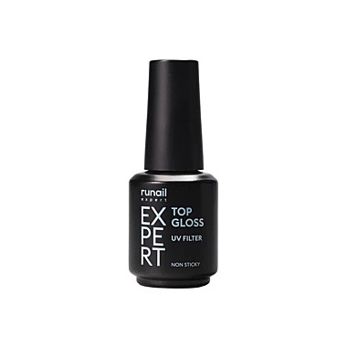 118/18 Топ глянцевый с УФ-фильтром Top Gloss Non Sticky Runail Expert №118, 18мл флакон
