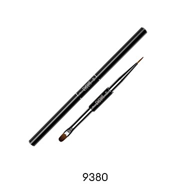 9380 Кисть Runail Expert двустор. для моделир. №4 овал, №1/8 тонкая, синтетика №9380