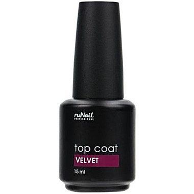 3332 Бархатный топ для гель-лака TopCoat Velvet, 15 мл