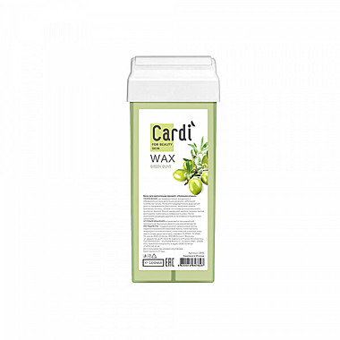 2846 Воск для депиляции Cardi (Зеленая оли) 100 мл