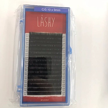 @Ресницы чёрные LASHY - 16 линий - C 0.10 09 мм