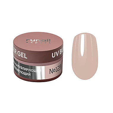 123/15 Гель моделирующий UV BUILDER GEL Runail Expert №123, 15г банка