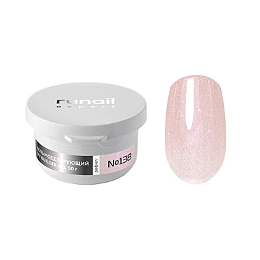 138/50Р Гель моделирующий с шиммером UV BUILDER GEL Runail Expert №138, 50г РЕФИЛ