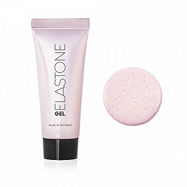 6059 Гибрид акрила и геля ELASTONE GEL, 18 мл №6059(с шиммером)