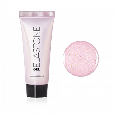6060 Гибрид акрила и геля ELASTONE GEL, 18 мл №6060 (с шиммером)