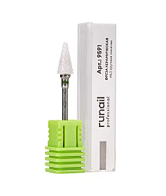 9591 Фреза керамическая конус (с заострённым концом), диам.: 6,5 мм, крупная насечка