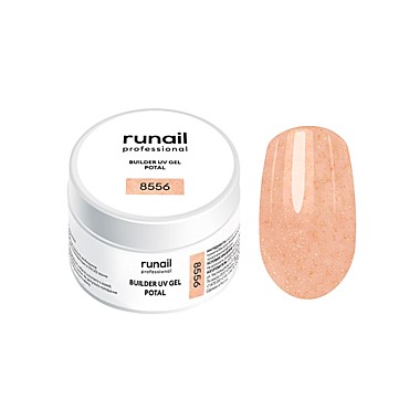 8556 Моделирующий УФ-гель с поталью BUILDER UV GEL POTAL, 15 г