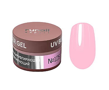 105/15 Гель моделирующий UV BUILDER GEL Runail Expert №105, 15г банка