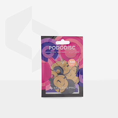 Сменные файлы-кольцо для педикюрного диска PODODISC STALEKS PRO М 320 грит (50 шт)